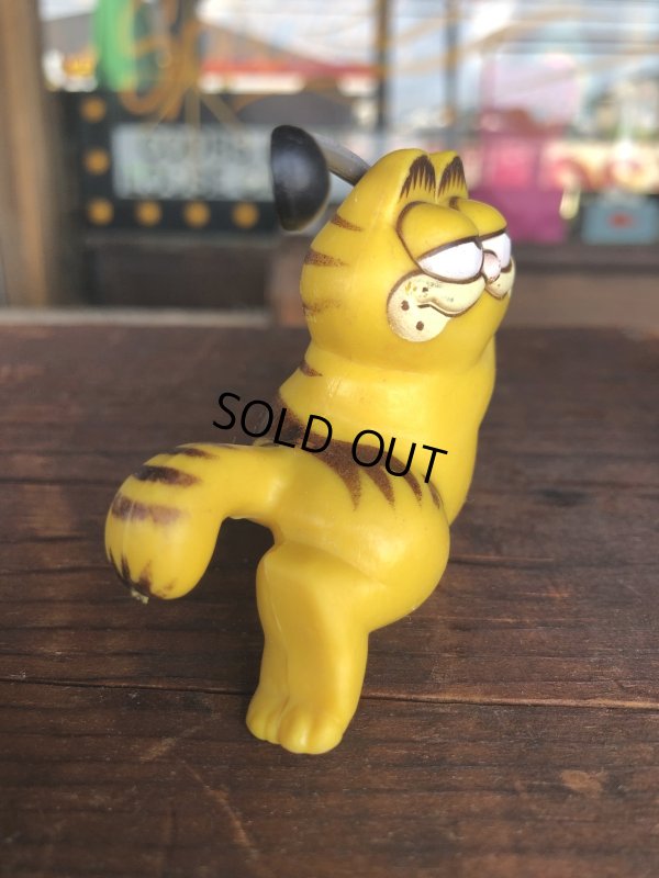 画像2: 80s Vintage Garfield PVC Figure (A559)  
