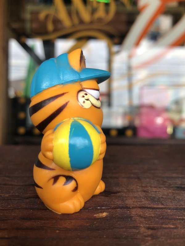 画像2: 80s Vintage Garfield PVC Figure (A537)  
