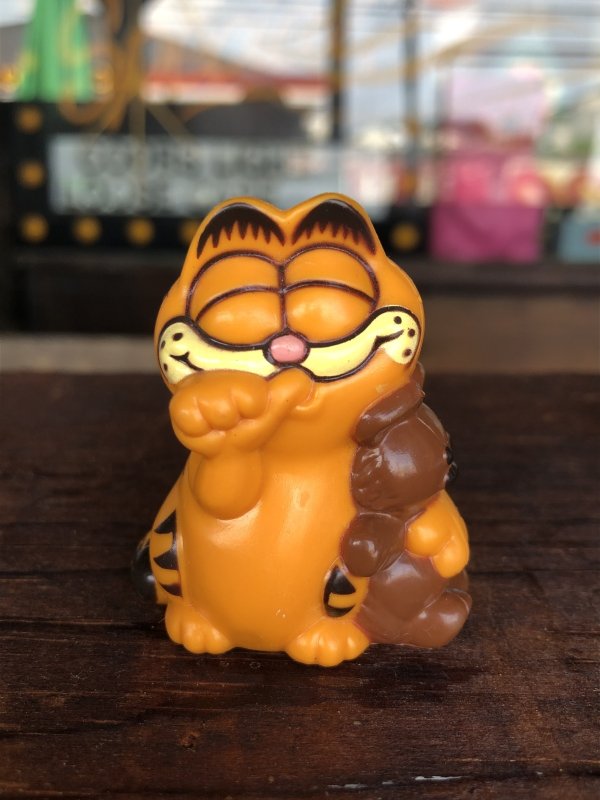 画像1: 80s Vintage Garfield PVC Figure (A550)  