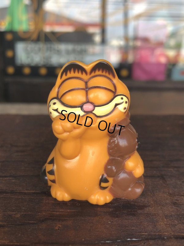 画像1: 80s Vintage Garfield PVC Figure (A550)  