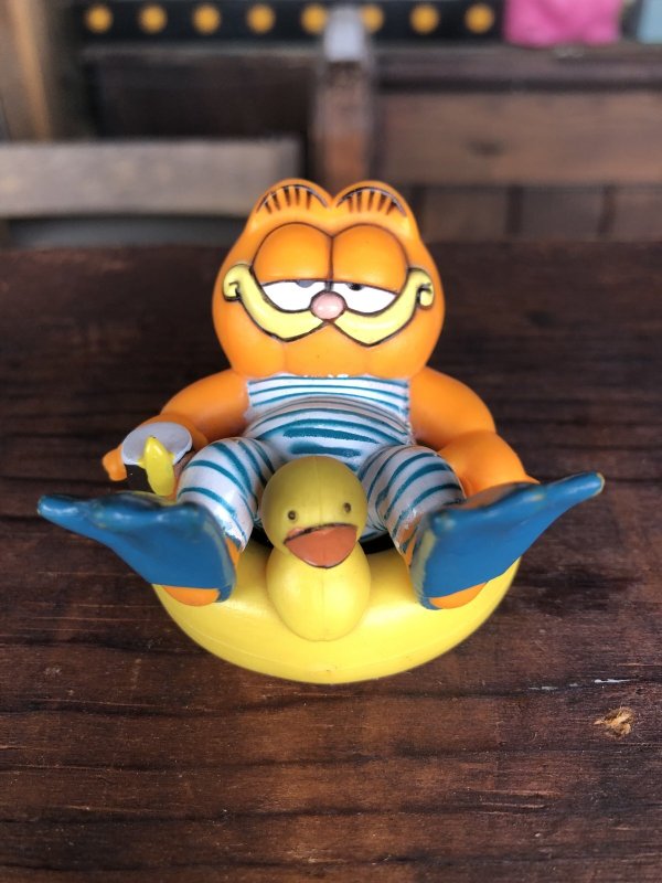 画像1: 80s Vintage Garfield PVC Figure (A558)  