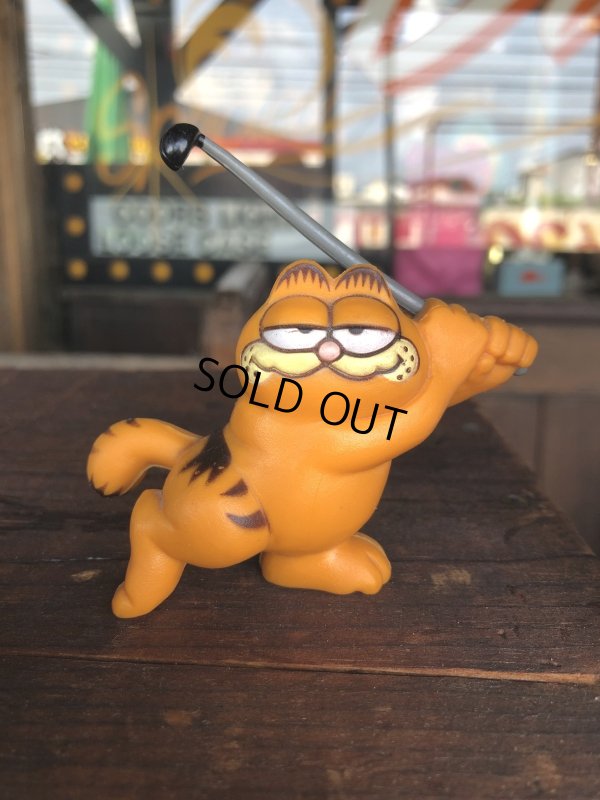 画像1: 80s Vintage Garfield PVC Figure (A560)  