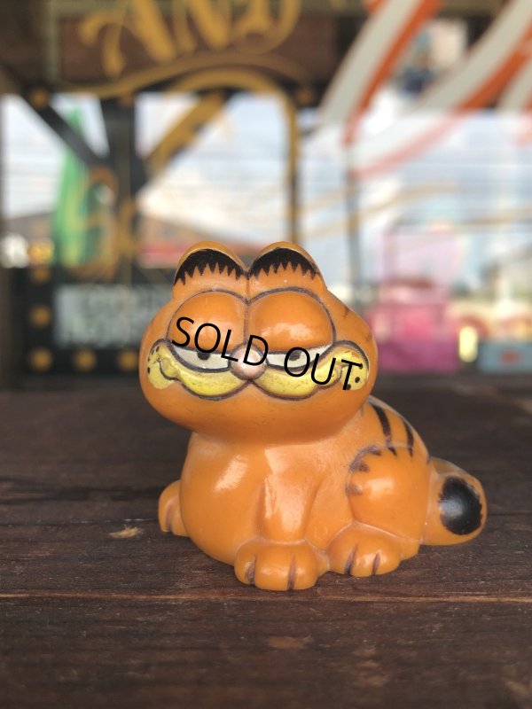 画像1: 80s Vintage Garfield PVC Figure (A563)  