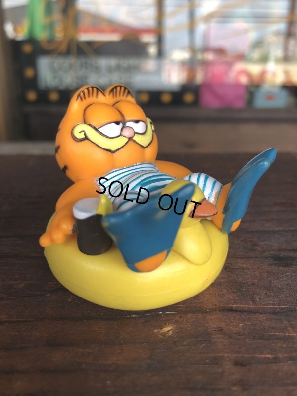 画像2: 80s Vintage Garfield PVC Figure (A558)  