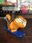 画像1: 80s Vintage Garfield PVC Figure (A554)   (1)