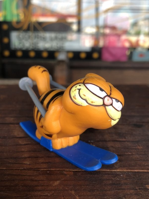 画像1: 80s Vintage Garfield PVC Figure (A554)  