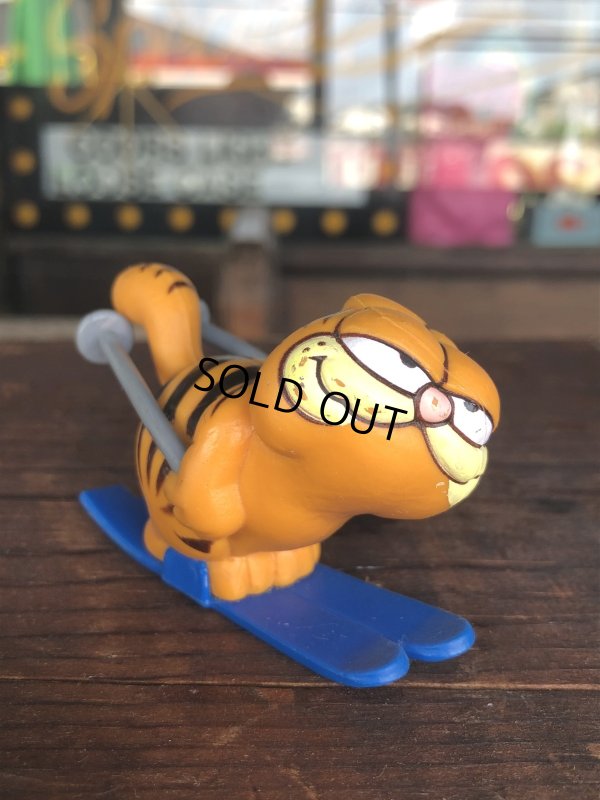 画像1: 80s Vintage Garfield PVC Figure (A554)  