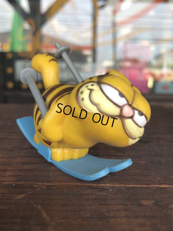 画像1: 80s Vintage Garfield PVC Figure (A553)  