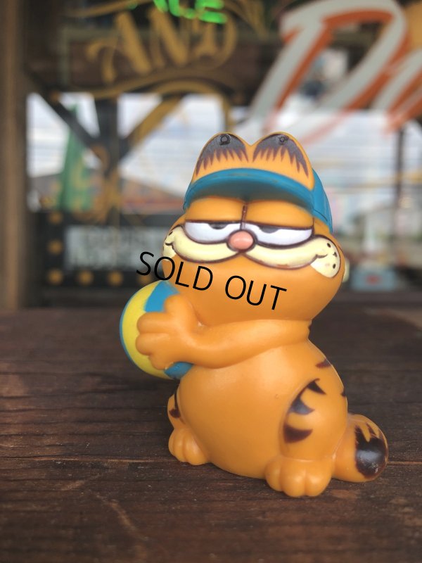 画像1: 80s Vintage Garfield PVC Figure (A537)  
