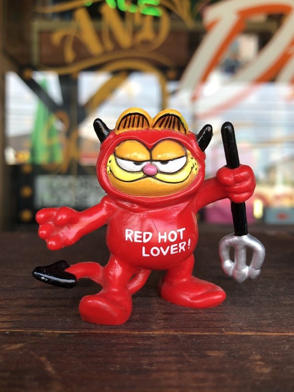 画像1: 80s Vintage Garfield PVC Figure (A561)  