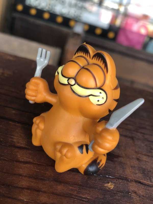 画像4: 80s Vintage Garfield PVC Figure (A549)  