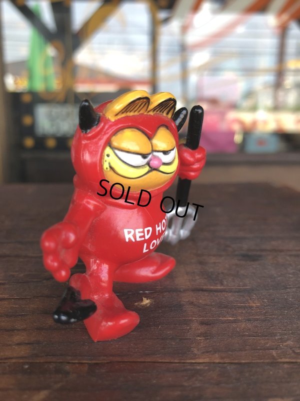 画像2: 80s Vintage Garfield PVC Figure (A561)  