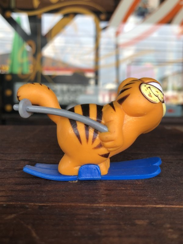 画像2: 80s Vintage Garfield PVC Figure (A554)  