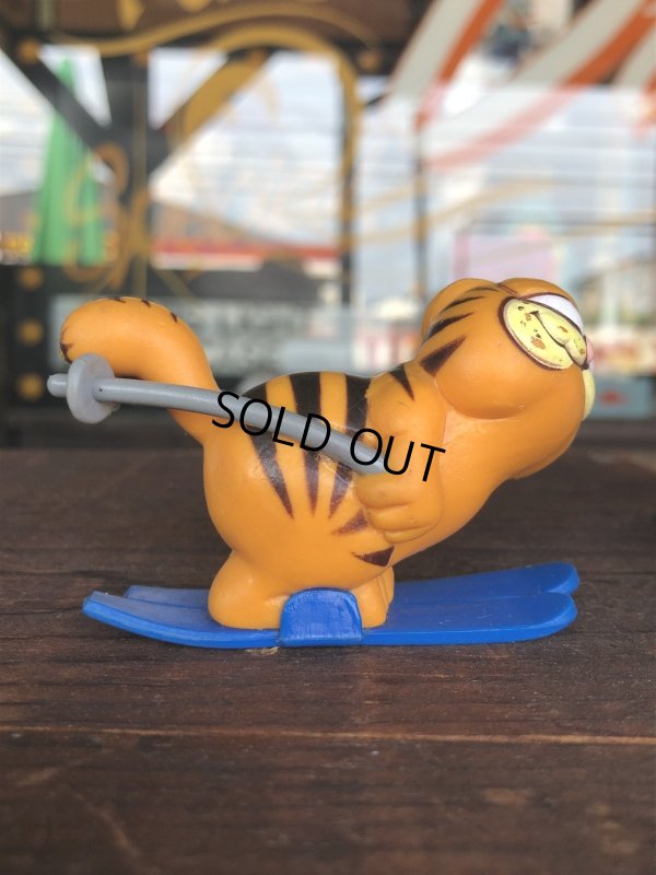 画像2: 80s Vintage Garfield PVC Figure (A554)  