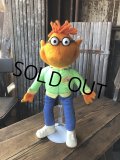70s Vintage Fisher Price The Muppet Show SCOOTER Plush Doll (A570)
