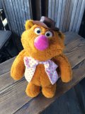 70s Vintage Fisher Price The Muppet Show Fozzie Bear Plush Doll (A569)