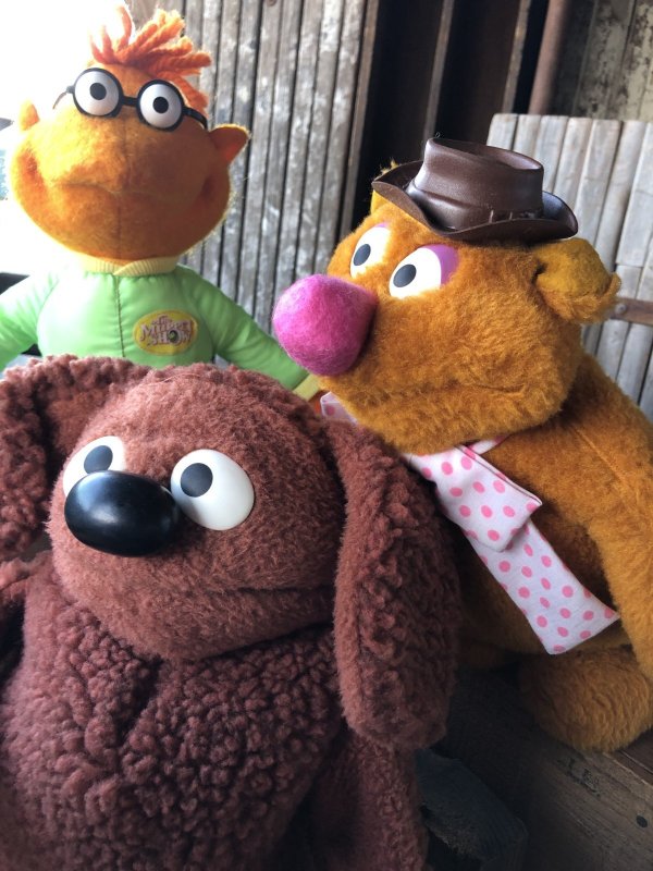 画像11: 70s Vintage Fisher Price The Muppet Show Fozzie Bear Plush Doll (A569)