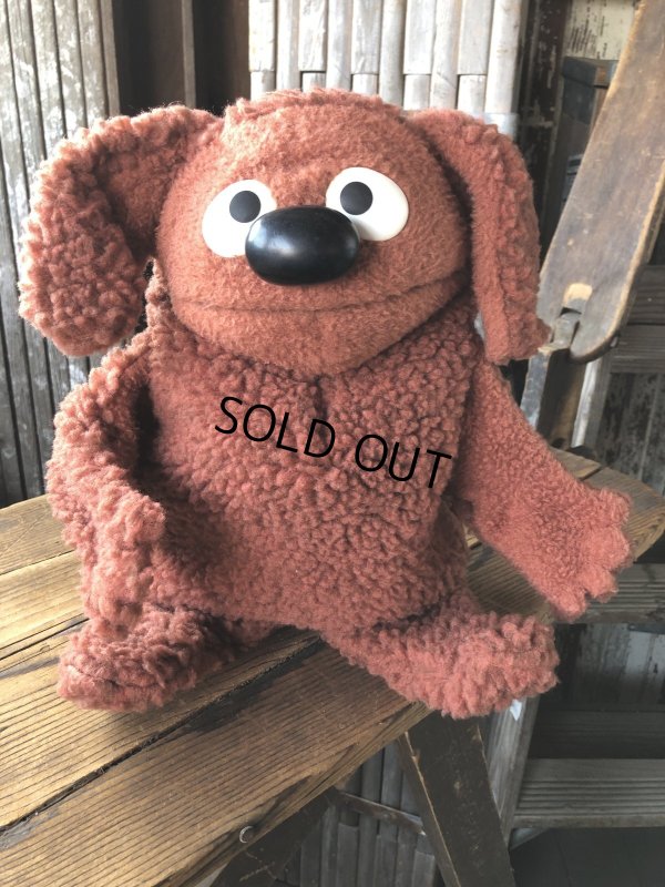 画像1: 70s Vintage Fisher Price The Muppet Show Rowlf the Dog Plush Doll (A571)