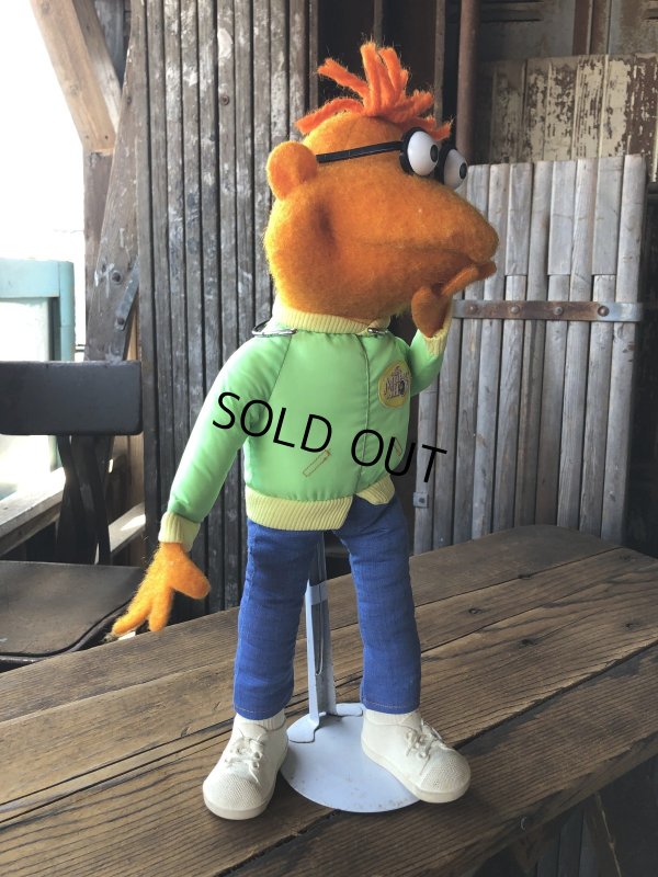 画像2: 70s Vintage Fisher Price The Muppet Show SCOOTER Plush Doll (A570)