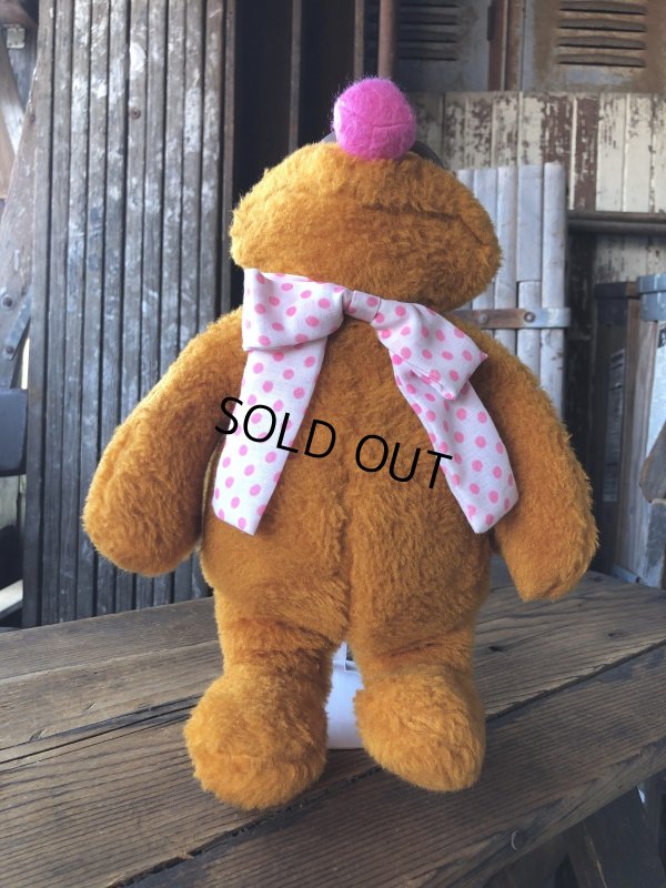 画像2: 70s Vintage Fisher Price The Muppet Show Fozzie Bear Plush Doll (A569)