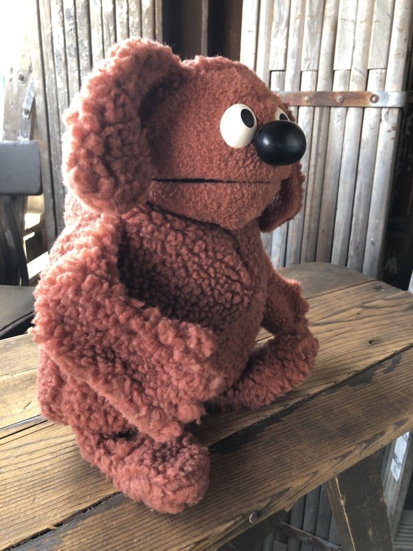画像4: 70s Vintage Fisher Price The Muppet Show Rowlf the Dog Plush Doll (A571)