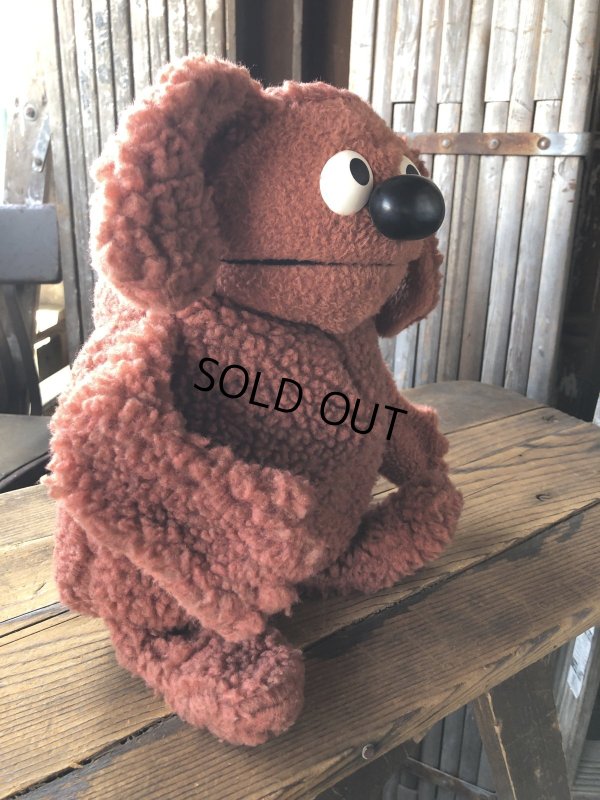 画像4: 70s Vintage Fisher Price The Muppet Show Rowlf the Dog Plush Doll (A571)