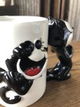画像5: 90s Vintage Felix The Cat Ceramic 3D Mug Cup w/box (A568) (5)