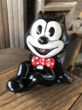 90s Vintage Felix The Cat Ceramic Coin Bank (A570)
