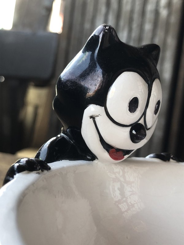 画像13: 90s Vintage Felix The Cat Ceramic Bowl (A569)