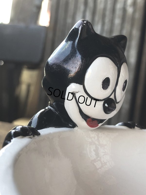 画像13: 90s Vintage Felix The Cat Ceramic Bowl (A569)