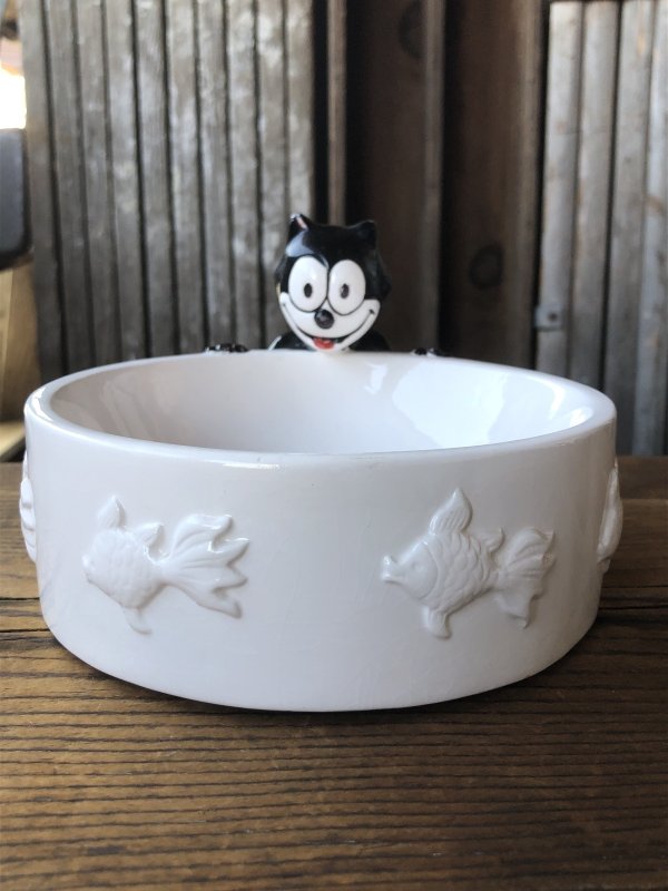 画像6: 90s Vintage Felix The Cat Ceramic Bowl (A569)