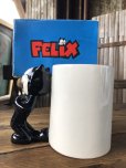 画像3: 90s Vintage Felix The Cat Ceramic 3D Mug Cup w/box (A568) (3)