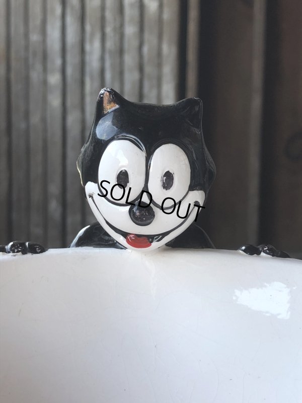 画像7: 90s Vintage Felix The Cat Ceramic Bowl (A569)