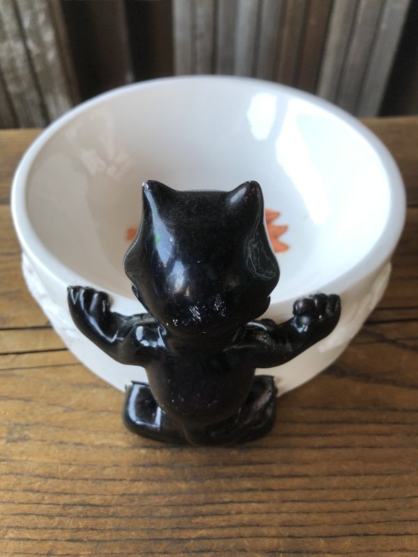 画像3: 90s Vintage Felix The Cat Ceramic Bowl (A569)