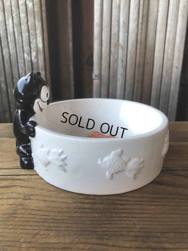 画像5: 90s Vintage Felix The Cat Ceramic Bowl (A569)