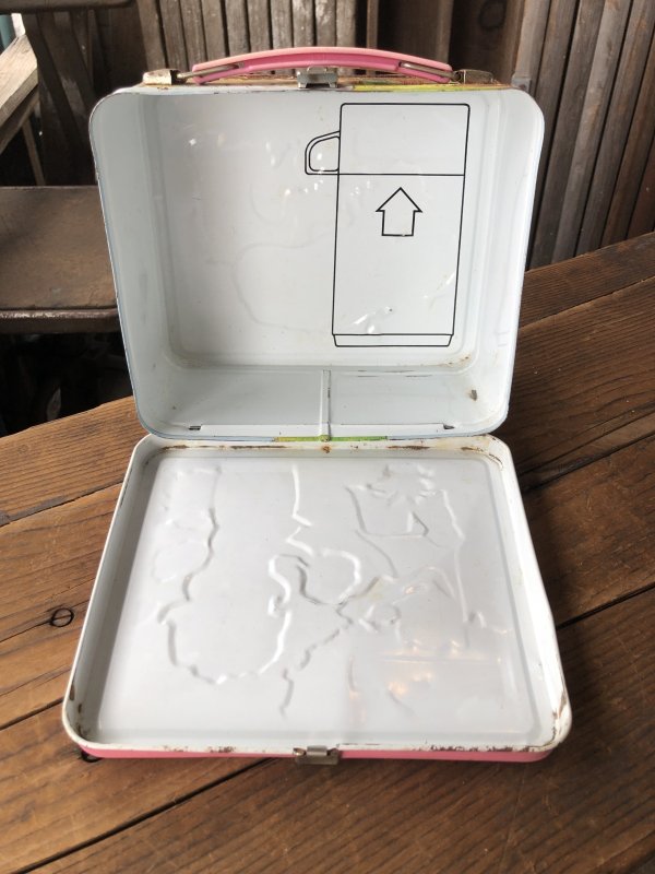 画像5: 80s Vintage Lunch Box Rose Petal Place (A571)