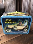 画像3: 80s Vintage Lunch Box Mr. Merlin (A576) (3)