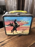 画像1: 50s Vintage Lunch Box Zorro (A578) (1)