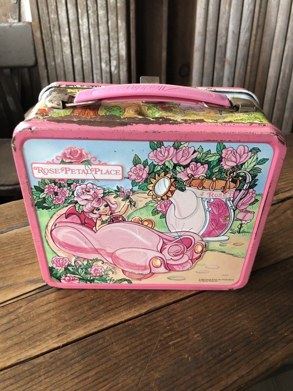 画像3: 80s Vintage Lunch Box Rose Petal Place (A571)