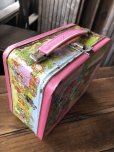 画像2: 80s Vintage Lunch Box Rose Petal Place (A571) (2)