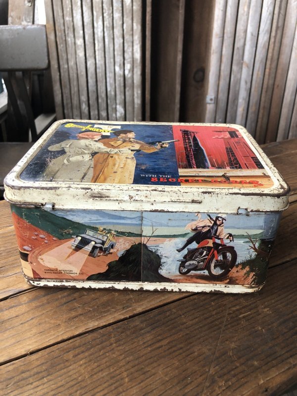画像7: 60s Vintage Lunch Box Secret Agent (A577)