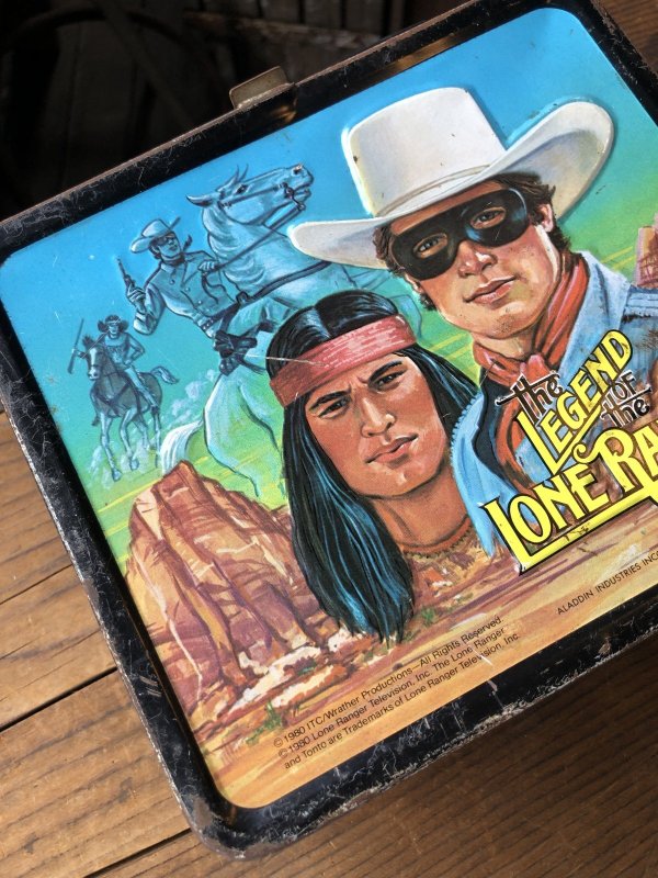 画像12: 80s Vintage Lunch Box The Legend of the Lone Ranger (A575)