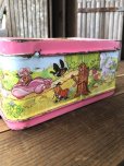 画像8: 80s Vintage Lunch Box Rose Petal Place (A571) (8)