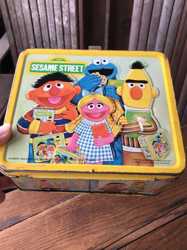 画像15: 70s Vintage Lunch Box Sesame Street (A573)