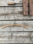 画像5: Vintage USA Advertising Wood Hanger HOLLANDERIZING CLEANS (A596) (5)