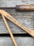 画像4: Vintage USA Advertising Wood Hanger SILVA & MARTIN (A585) (4)
