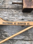 画像3: Vintage USA Advertising Wood Hanger HAMBURGER & SON (A582) (3)