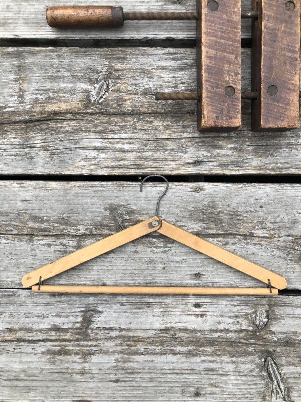 画像7: Vintage USA Advertising Wood Hanger SAM RUBINSON (A594)