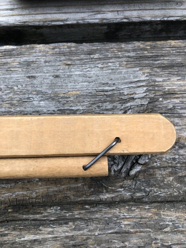画像9: Vintage USA Advertising Wood Hanger SAM RUBINSON (A594)