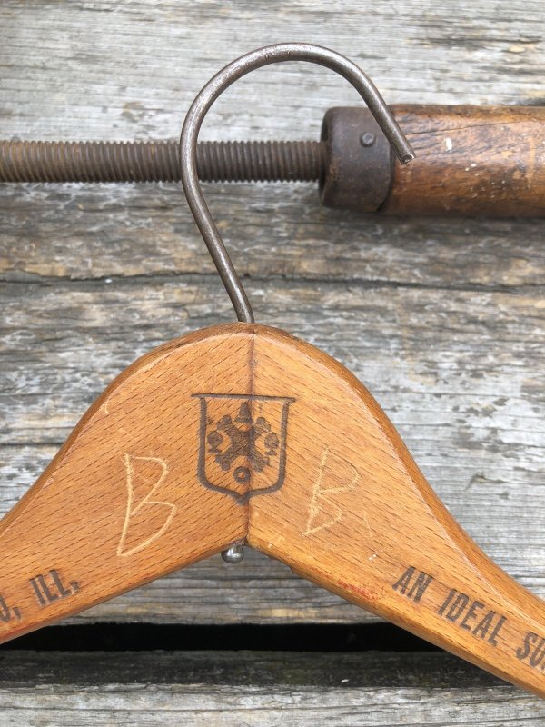 画像2: Vintage USA Advertising Wood Hanger EDGEWATER BEACH HOTEL (A590)